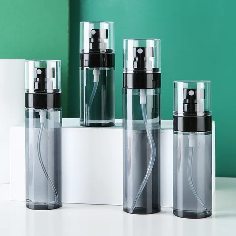 Portable Plastic Spray Bottle Refillable Travel Fine Mist Atomizer Empty Container For Makeup Liquid Cosmetic Toner