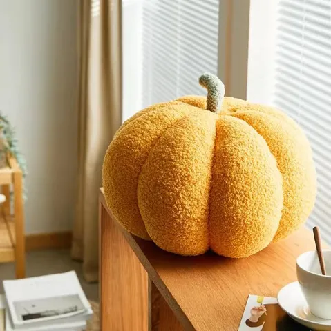 Nórdico Lindo Calabaza Relleno Cojín de Peluche Creativo Dibujos Animados En Forma De Sofá Suave Decoración de Habitación Cojín Lindo Regalo