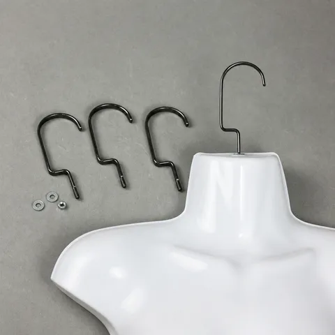 Duurzaam Metalen Paspop Haak Kleding Display Requisiten Accessoires Moer Ring Set