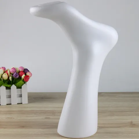 Heren Kunststof Voet Mannequin Sokken Display Mal Wit