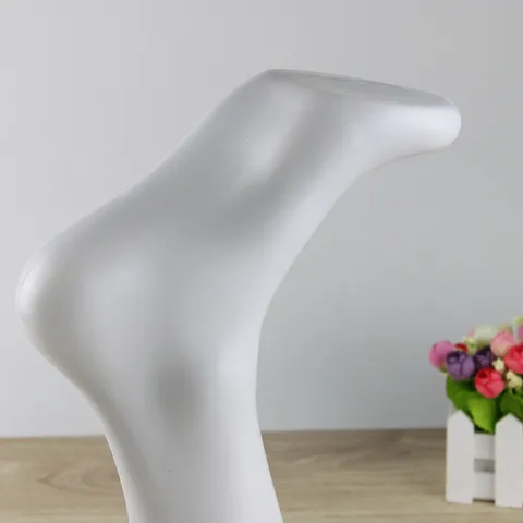 Heren Kunststof Voet Mannequin Sokken Display Mal Wit