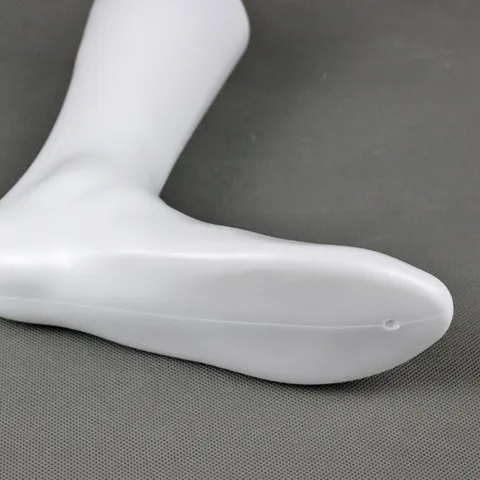 Moule de Pied en Plastique Accessoire d'Affichage de Chaussures Mannequin Fond Plat Support d'Affichage pour Hommes et Femmes