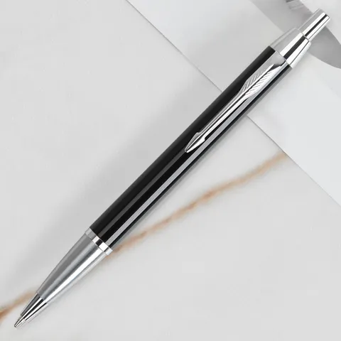 High End Metal Push Ballpoint Pen Business Office Stationery Metal Ballpoint Pen For Business Meeting Gift