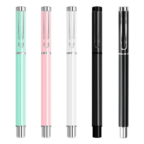 Minimalistische Metalen Gelpen Soepel Schrijven Kantoor Zakelijk Cadeau Metalen Balpen