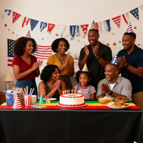 Juneteenth Einweg Tischdecke Wasserdicht Kunststoff Tischabdeckung Pan-Afrikanische Farben Streifen Festival Party Dekorationen Rechteckig Tischbedarf