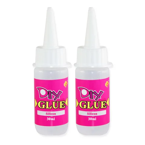 Bouteille de Colle Liquide Artisanale DIY pour Enfants Adhésif Transparent pour École Bureau Projets d'Art Fait Main