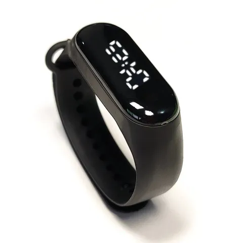 LED Touchscreen Sport Digitaluhr Wasserdicht Silikon Armband Für Studenten Paare Lässig Elektronische Uhr
