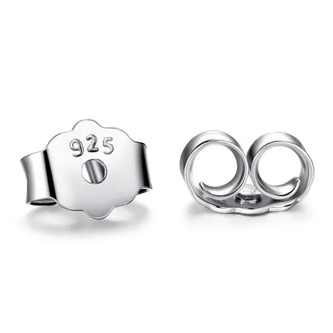 Farfalline per Orecchini in Argento Sterling 925 Chiusure per Orecchini Minimaliste a Farfalla per Creazione Gioielli