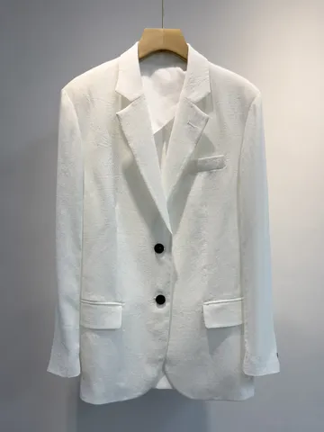 Dames Casual Lange Mouw Blazer Effen Kleur Enkelbreasted Kostuumjas Kantoor Bovenkleding