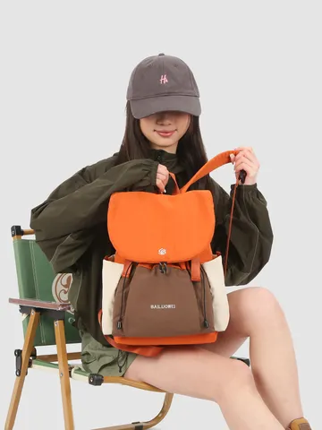 Unisex Urbano Al Aire Libre Casual Nailon Colorblock Mochila Ligera Transpirable Deporte Viaje Escuela Bolsa