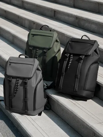 Mochila Casual de Negocios para Hombre Impermeable Gran Capacidad Bolsa para Portátil Viaje Escuela para Commute Diario