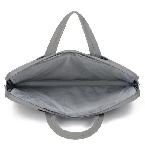 Cartella per Laptop in Tessuto Oxford Minimalista Per Uomo e Donna Grande Capacità Impermeabile Borsa per Computer da Lavoro