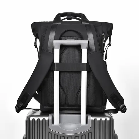 Mochila de Negocios Impermeable para Hombre Gran Capacidad Viaje Casual Portátil
