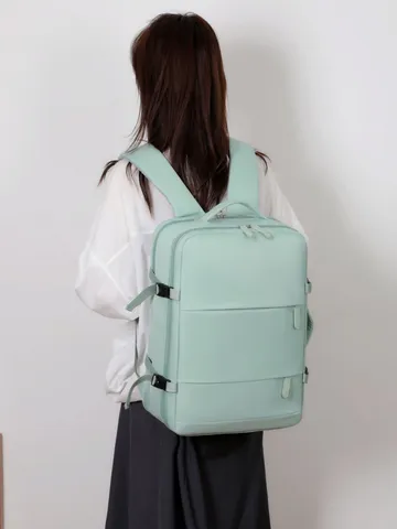 Mochila de Viaje Casual de Gran Capacidad Tela Oxford Impermeable Mochila Commuter de Negocios Para Mujeres Bolsa para Laptop Escolar