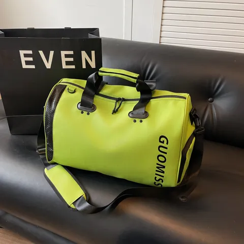 Bolsa de Viaje Grande Con Compartimento Para Zapatos Separación Húmedo Seco Bolsa de Equipaje de Fitness Para Viajes Cortos