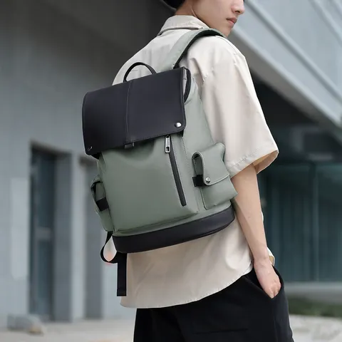 Gran Capacidad Negocios Exterior Viaje Ligero Ordenador Mochila Para Hombres Casual Viaje Impermeable Portátil Escuela Mochila