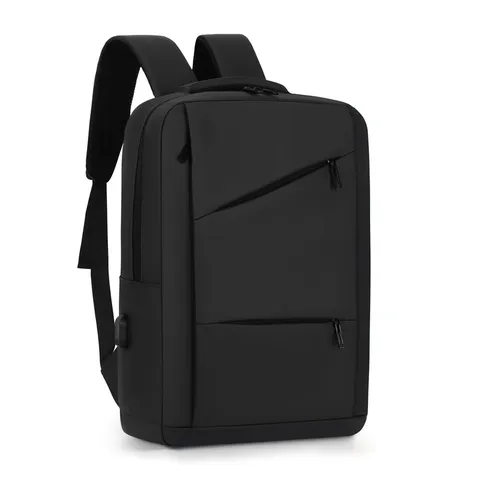 Mochila Impermeable de Negocios para Hombres Gran Capacidad Bolsa de Computadora Viaje Rucksack Casual PU Cuero Daypack para Desplazamientos