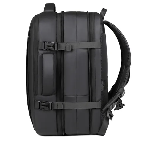 Mochila de Viaje de Negocios Extensible de Gran Capacidad para Hombre Tela de Membrana Impermeable Mochila para Computadora