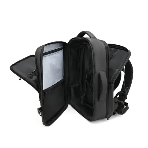 Mochila de Viaje de Negocios para Hombre Gran Capacidad Expandible Impermeable Mochila para Portátil Multifuncional Casual