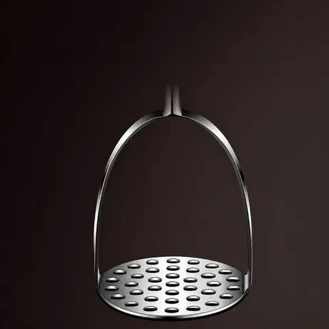 304 Stainless Steel Potato Masher Household Manual Food Squeezer Kitchen Tool With Ergonomic Handle Mash Utensil