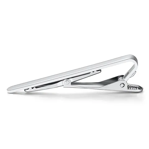 Pince à Cravate en Cuivre pour Hommes Affaires Classique Géométrique Barre de Cravate Métal Mariage Accessoire Formel