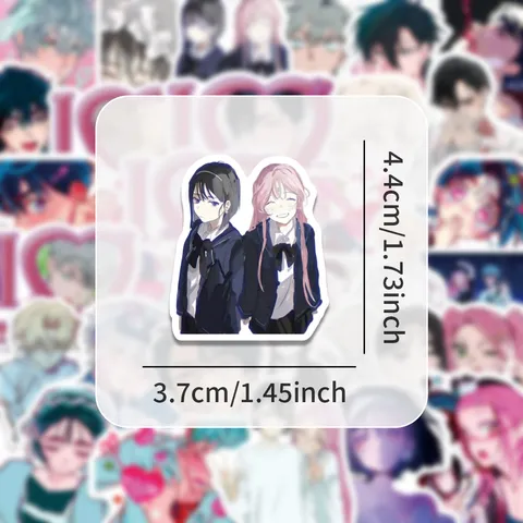 Bühne Anime Graffiti Aufkleber Wasserdichte PVC Abziehbilder Für Gepäck Handyhülle Trinkflasche Laptop Auto Dekoration