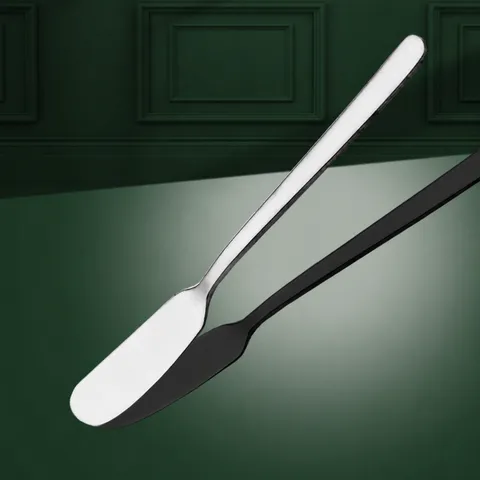 304 Stainless Steel Butter Knife Jam Spreader Metal Cheese Bread Spreaders Kitchen Tableware Flatware Cutlery Tool