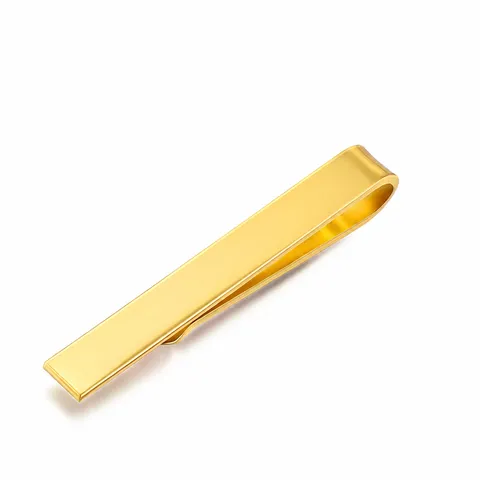 Alfiler de Corbata Minimalista de Acero Inoxidable para Hombres Negocios Boda Barra de Corbata de Metal Clip de Corbata de Traje de Negocios