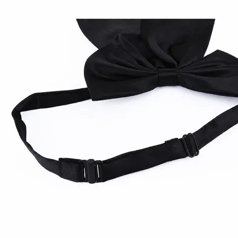Pajarita de Uniforme Profesional para Mujer Oficina Carrera Traje Lazo Flor Seda de Poliéster Lazo