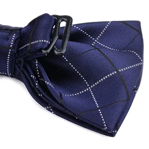 Herren Fliege Und Rosen Brosche Set Elegante Polyesterseide Fliege Bräutigam Hochzeit Business Anzug Geschenkbox Zubehör