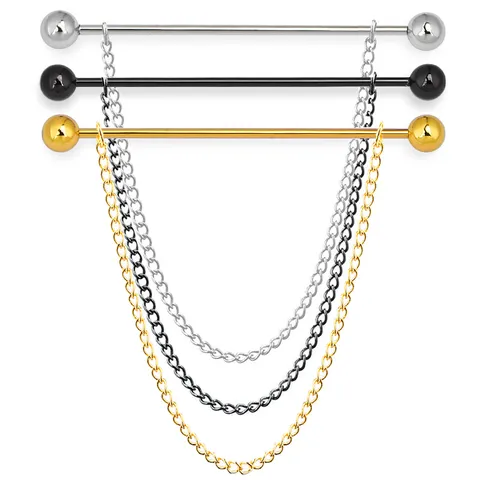 Heren Koperen Overhemdkraag Speld Dasgesp met Kwastketting Franse Stijl Metalen Revers Kraag Stang Heren Sieraden