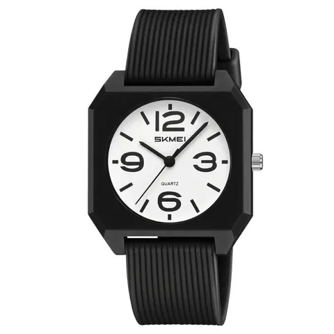 Orologio al Quarzo SKMEI Minimalista per Uomo Donna 5ATM Impermeabile Orologio da Polso Analogico Studente Cinturino in TPU Moda Sportiva