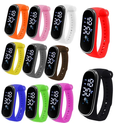 Reloj Digital para Niños Tema de Astronauta Impermeable LED Electrónico Reloj de Pulsera Deportivo Correa de Silicona para Escuela Niños Niñas