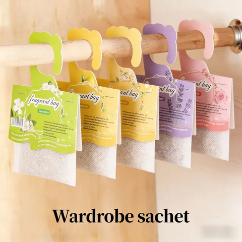 Wardrobe Sachet Aromatherapy Air Freshener Natural Plant Particles Fragrance Bag For Closet Car Drawer Home Decor