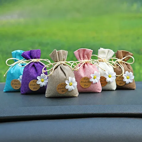Gardenia Scented Sachets Wardrobe Air Freshener Long Lasting Fragrance Deodorizer For Car Closet Home Drawer Sachet Bag