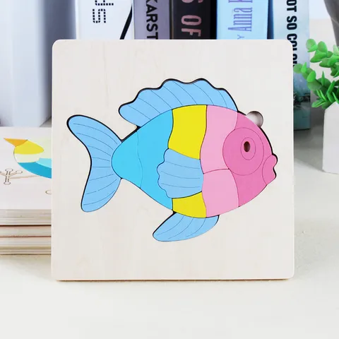 Hölzernes Pädagogisches Puzzlebrett Montessori Form Farbzuordnung Lernspielzeug Für Kleinkinder Kinder