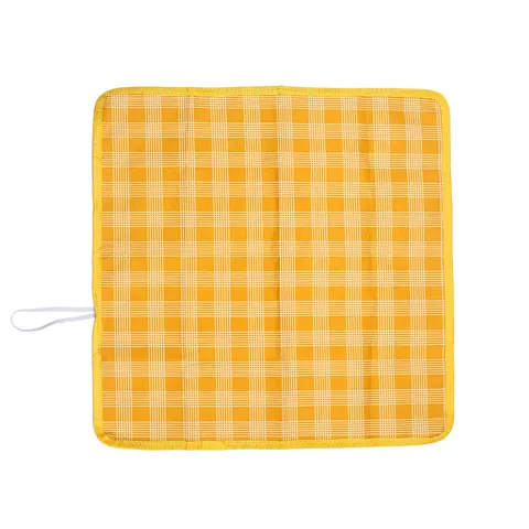 Alfombra de Picnic de Tela Oxford Impermeable Plegable Portátil Camping al Aire Libre Cojín Resistente a la Humedad Alfombra a Cuadros