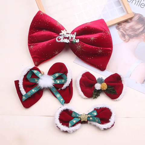 Christmas Hair Bows