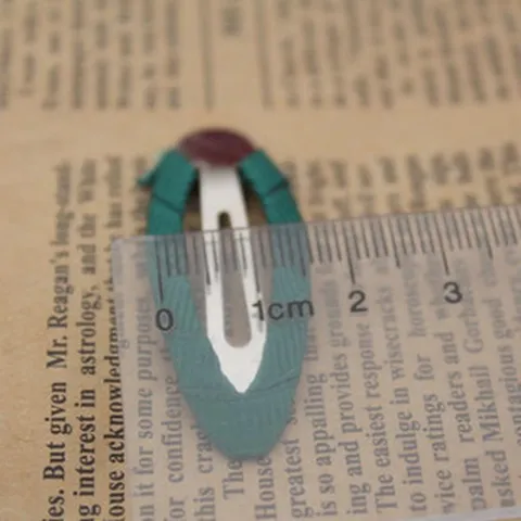 Handmade Grosgrain Ribbon Wrapped Alloy Hair Clips Base Simple Ribbon Covered Metal Barrette Kids DIY Hair Jewelry Parts Gift