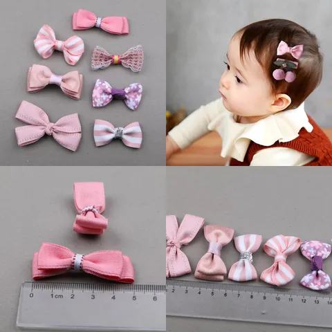 Handgefertigte Schleifen aus Ripsband für DIY Haarschmuck Hochwertige Stoffknoten für Bastelbedarf und Schmuckherstellung für Mädchen