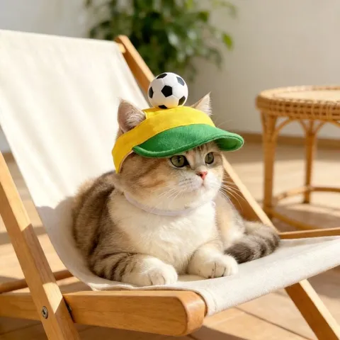 Haustier Sonnenschutz Baseball Cap Katze Hund Atmungsaktiv Sommer Outdoor Sonnenhut Mit Ohrlöchern Und Süßer Fußball Dekoration