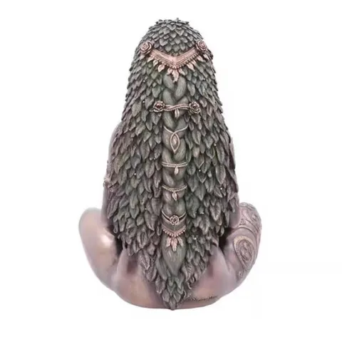 Mutter Erde Gaia Silikon Kerzenform Unregelmäßige Göttin Skulptur Seife Schokolade Handwerk Harz Backwerkzeug Handgemachte Kunst Form