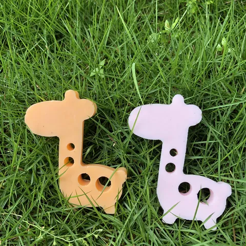 Giraffe Siliconen Kaarsvorm Fondant Chocolade Bakgereedschap Aromatherapie Gips Hars Ambacht DIY Mal