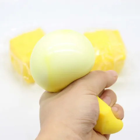 Juguete Squishy de Cubo de Queso de Simulación Poliuretano de Rebote Lento Antiestrés para Niños Regalo de Descompresión