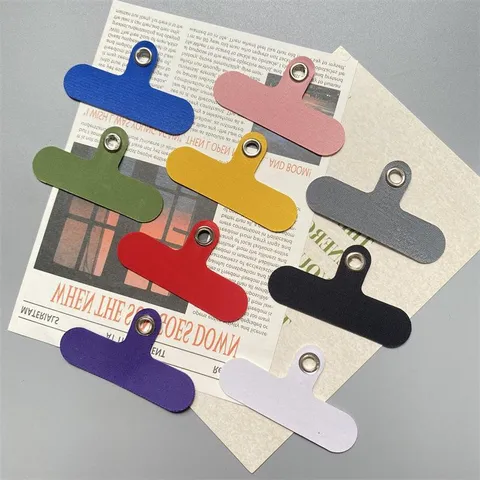 Universal Mobile Phone Lanyard Patch Fabric Anti Loss Tether Tab Eyelet Replacement Phone Case Hanging Accessories