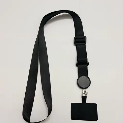 Multi Functional Phone Lanyard Adjustable Detachable Neck Strap Polyester Lanyard With Back Patch For Smartphone Daily Use