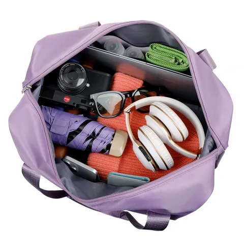 Große Kapazität Reisetasche Universalräder Wasserdicht Oxford Duffel Bag Für Frauen Freizeit Reisegepäck