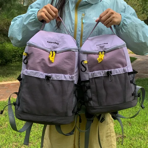Sac à Dos de Voyage Imperméable et Fonctionnel Coréen Grande Capacité Casual Extérieur Alpinisme Unisexe Nylon Daypack