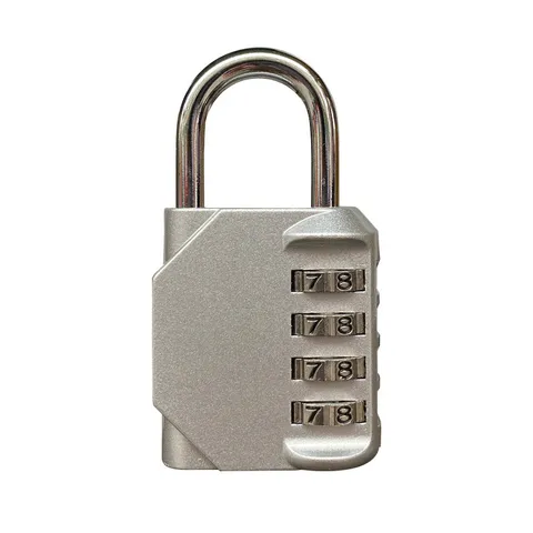 Large Combination Padlock Zinc Alloy Resettable Waterproof Lock For Gym Luggage Locker Cabinet Drawer Security