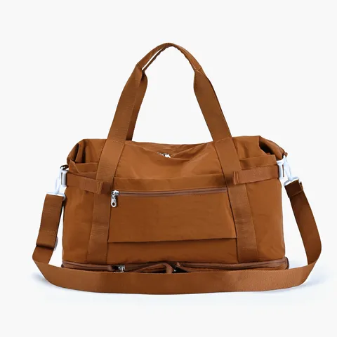 Borsa da Viaggio Casual in Tessuto Oxford Impermeabile Borsa Weekender Grande Capacità Borsa Sportiva Fitness per Uomo e Donna
